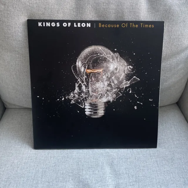 Kings Of Leon- Because Of The Times vinyl record (2011). Double LP.