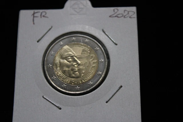 2 EUROS COMMEMO France 2022 Chirac EUR 4,00 - PicClick FR
