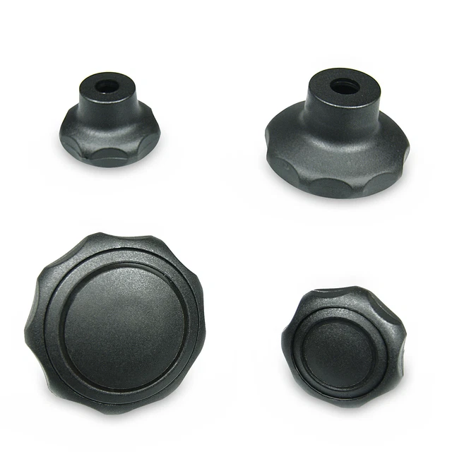 Knauf M10 Cono Filettatura Interna Plastica Sfera Manico Tondo Leva