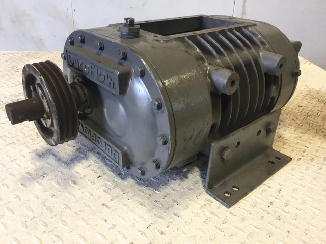Duroflow 4509 Positive Displacement Blower, 9"x4.75" square inlet/outlet, #93450