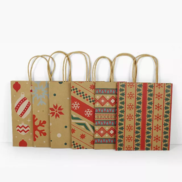 24 pz borse per snack vacanze borse regalo di Natale design borse regalo