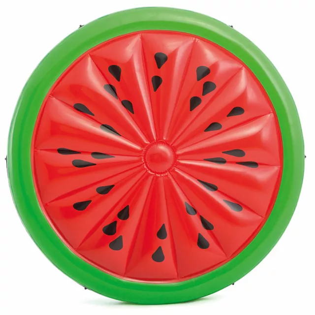 Aufblasbare Insel Intex Wassermelone 183 x 23 x 183 cm [4 Stück] 2