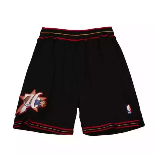 Pantaloncini-Shorts Con Tasche-Collezione Bambino-Kids-Basket-Nba-76Ers-Iverson