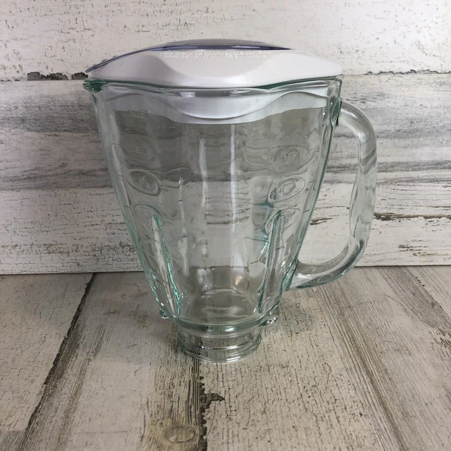 Oster 5 Cup Blender Replacement Glass Jar Pitcher & Lid Model 6806