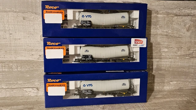 ROCO wagon citerne coudé VTG OMYA SNCB 67226 NEUF | UK