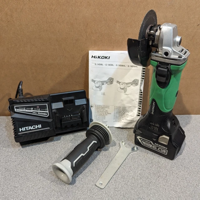 Hitachi battery grinder discount