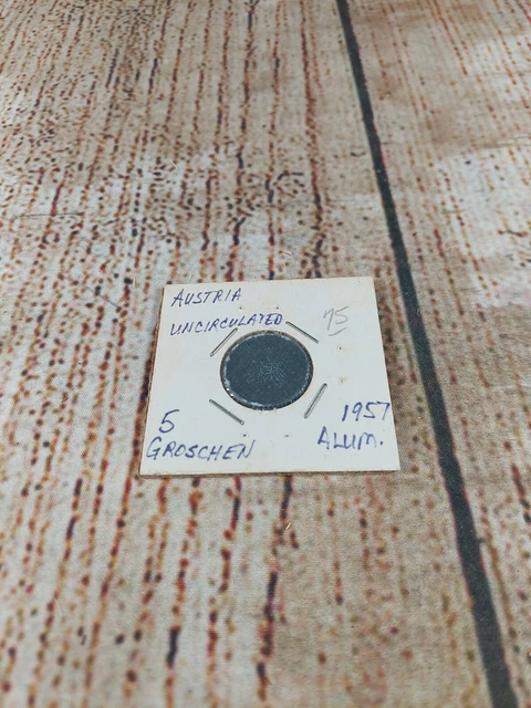 1957 5 Groschen Austria Coin