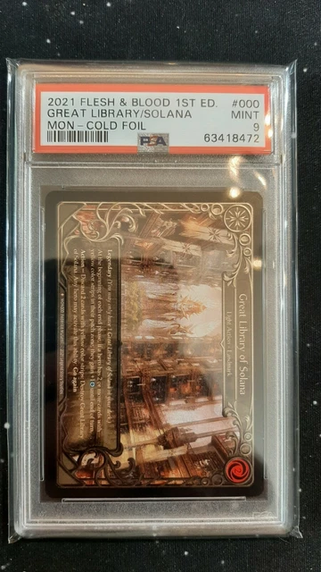 GREAT LIBRARY OF Solana - Cold Foil - Monarch 1st Edition (w