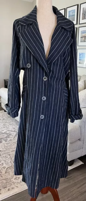 We the Free Free People Melia Mac Trench Coat Size Small  NO belt