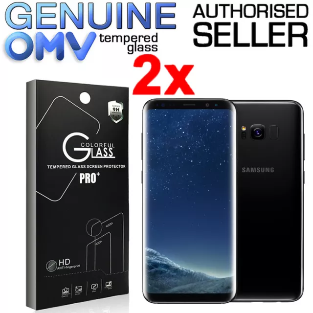 2x Tempered Glass Screen Protector for Samsung Galaxy A5 J1 S6 S7 Edge S8 Plus