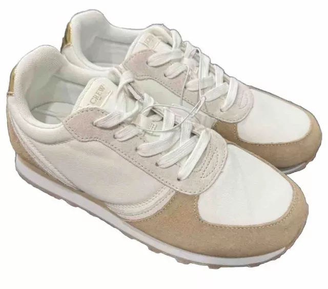 J. Crew Women’s Sneakers in Colorblock Clay Ivory Size 7