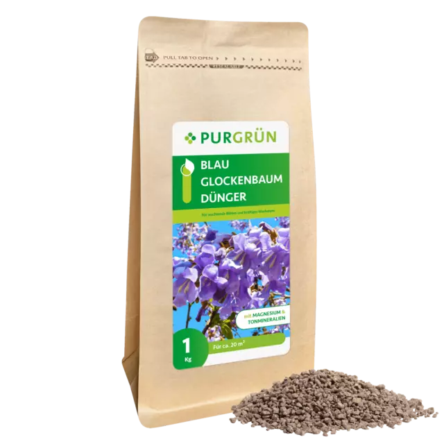 Purgrün Blauglockenbaum-Dünger 1 kg