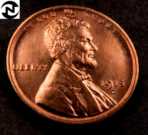 1915-D Lincoln Wheat Penny Cent ~ Gem BU (red) ~ Semi-Key Date! ~ 1 Coin