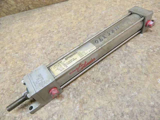 MILWAUKEE  1-1/2"  Bore X 8-1/2"  Stroke  A43  Pneumatic Cylinder   250 psi