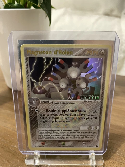 Pokemon Card Holon Magneton 22/113 Rare Reverse - Delta Block Species Ex FR