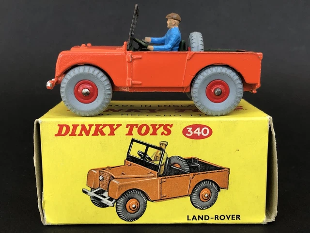 Dinky Toy - Land Rover de Brinquedo Dinky + Trailer, Modelo