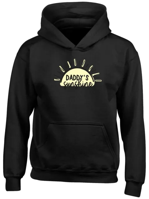 Daddy's Sunshine Father's Day Childrens Kids Hooded Top Hoodie Boys Girls Gift