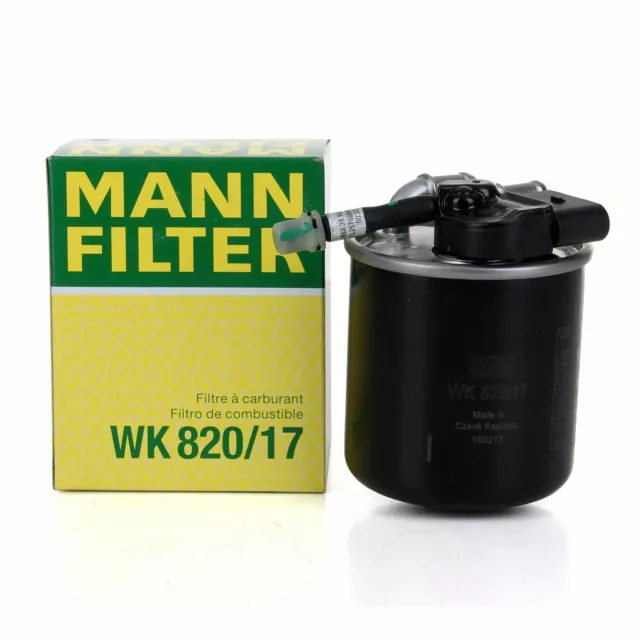 MANN WK820/17 Kraftstofffilter Diesel für MERCEDES W204/205 W212 W221 W222 OM651