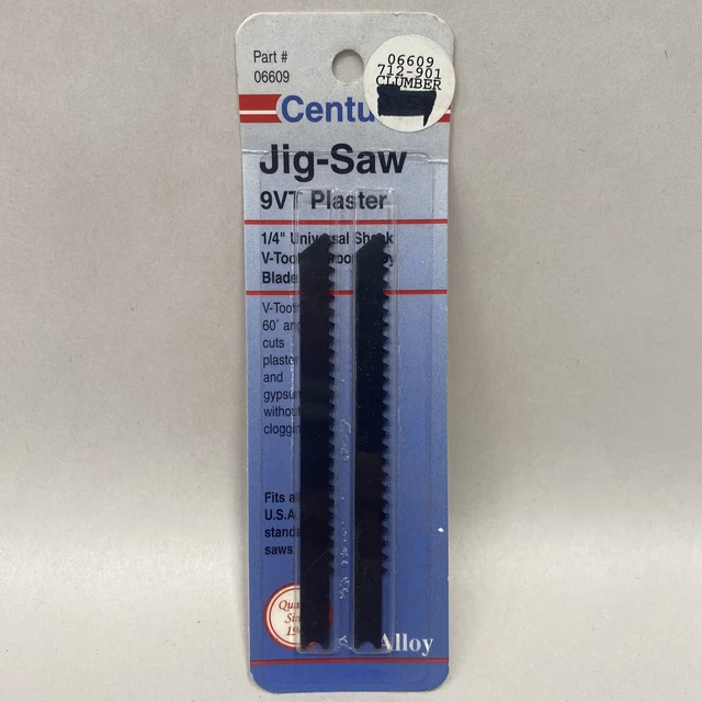 Jig Blade,9vt Alloy U by CENTURY DRILL & TOOL CO., INC #06609