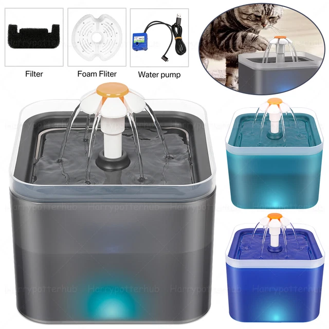 Cat Water Pet Fountain With Automatic Filtering For Drinking Water Dispenser main image 1