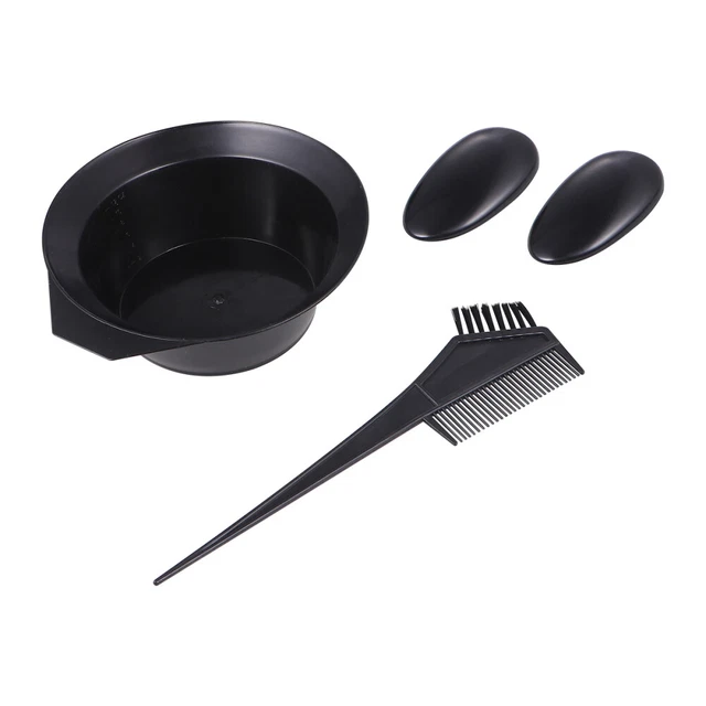 12 piezas tinte para el cabello bañera permanente tazón protector de oídos peine juego tinte para el cabello