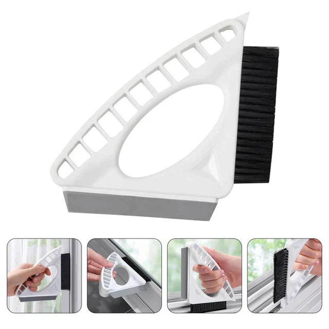 Horseshoe Cleaning Brush Glass Brush Shower Glass Cleaner Scrubber Multipurpose