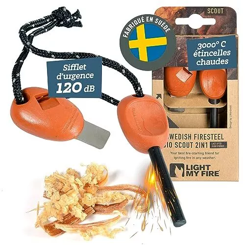 Light My Allume Feu Survie - Pierre A Feu - Steel - Pierre A Feu Magnesium Di...