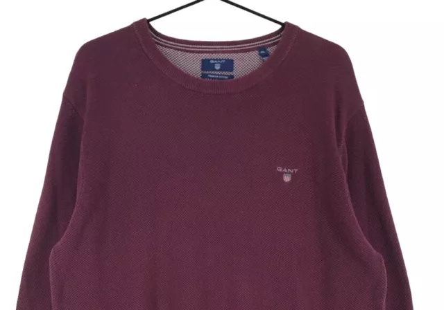 GANT ROUND NECK Jumper Pullover Sweater Men Size 2XL $46.43 - PicClick