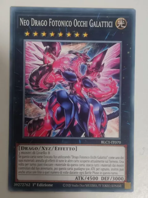 Yu-gi-oh! Neo Drago Fotonico Occhi Galattici - italiano