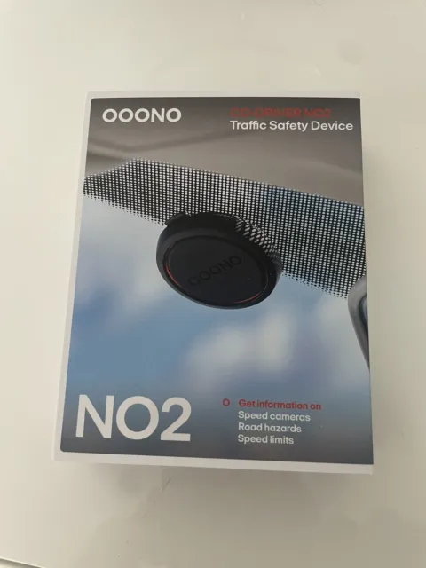 OOONO + Halter Verkehrsalarm Co-Driver Blitzer.de Oseller Refurbished