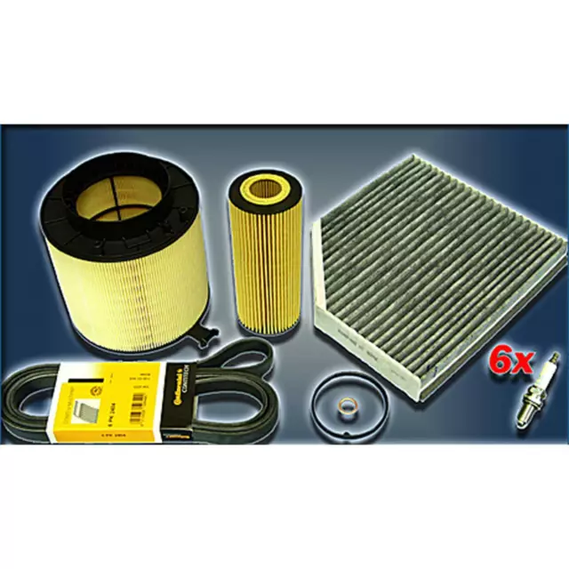 Inspektionskit Filter Satz Paket XXL AUDI A4 8K A5 8T Q5 8R  3,2 FSi 265 271PS