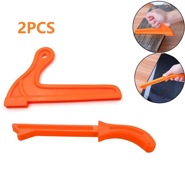 Set di strumenti in plastica di sicurezza 2 pezzi macchina formatrice arancione resistente