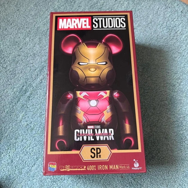 PREMIO SP BE@RBRICK 400% [IRON MAN Mark 46] EUR 972,34 - PicClick ES