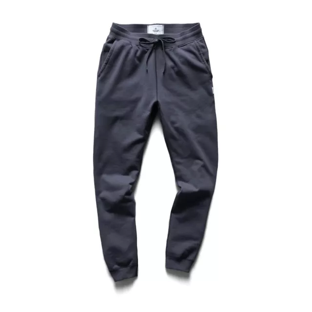 Reigning Champ MIDWEIGHT TERRY SLIM SWEATPANT MIDNIGHT SIZE LARGE