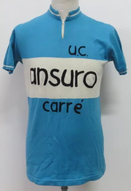 Ansuro Vicenza Maglia Shirt Jersey Maillot Ciclismo Cycling Wool Italia Vintage