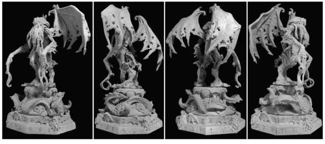 H.p. Lovecraft Cthulhu - Super Rare Resin Figure - Michael Norman
