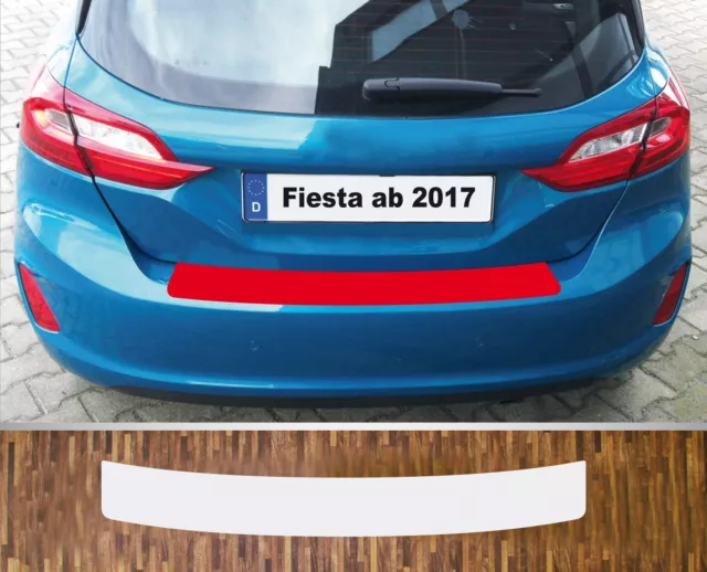 Lackschutzfolie Ladekantenschutz transparent passgenau für Ford Fiesta ab 2017