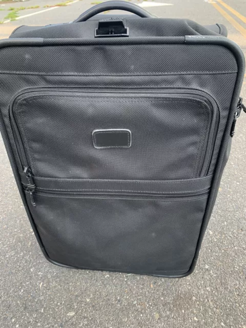 TUMI carry on luggage  Rolling 2 wheels 2220D3 Black 21”