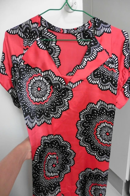Robe courte avec motif géométrique Fille, Blanc | TWINSET Milano