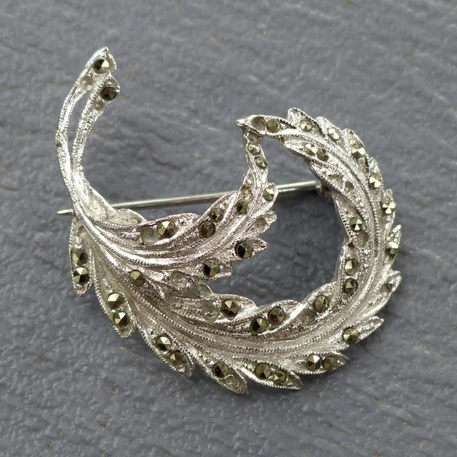 Marcasite Broches de style ancien - 36 en vente sur