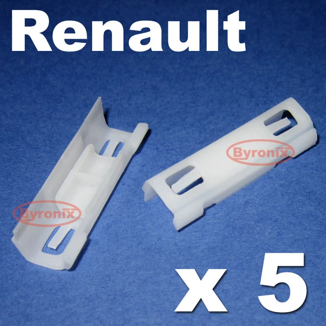 10 X Renault Door Moulding, Wheel Arch & Boot Panel Trim Clips - DYC101420