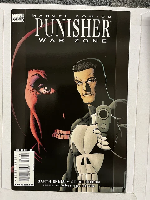 Punisher War Zone #1 NM Marvel Knights 2009 Garth Ennis