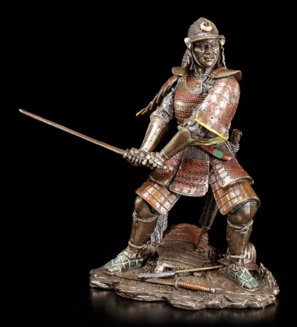 Samurai Figurine - Guerrier Avec Épée - Veronese Combat Décorative de Collection