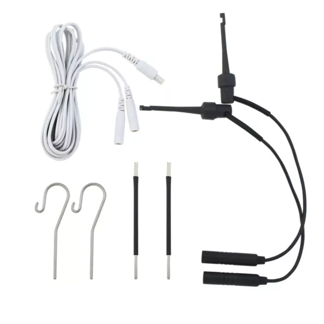 Dental Apex Locator Probe Cord Kit for J Morita Root ZX II File Hoder Lip Hooks