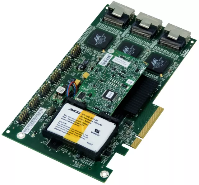 Controller LSI 3WARE 9650SE-24MB 24-PORT SATA Pcie Raid + Bbu