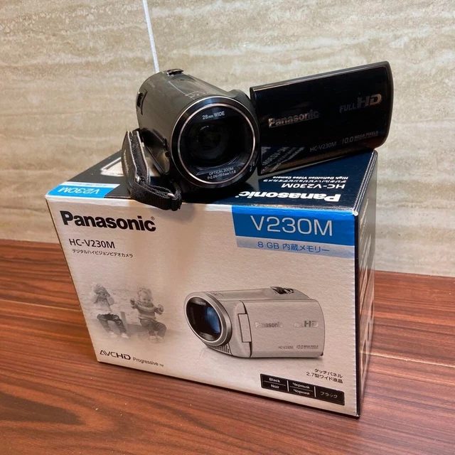Panasonic HC-V230M-W ビデオカメラ 2454 【公式通販】
