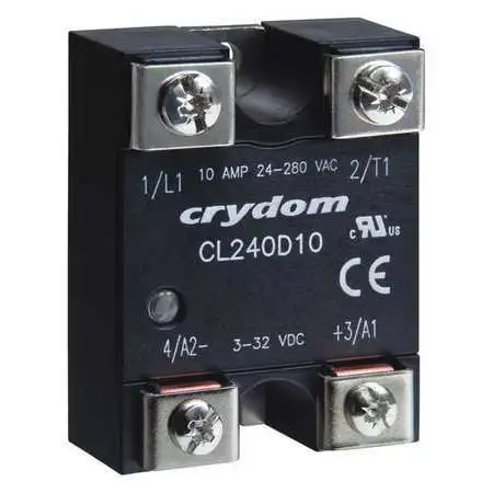 Crydom Cl240d10r Solid State Relay,3 To 32Vdc,10A