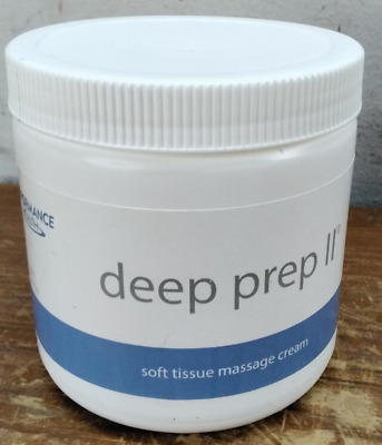 Nuevo tratamiento de masaje preparación profunda II; 15 oz. Crema de masaje de tejidos blandos