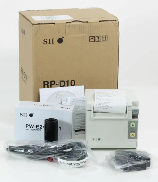 SEIKO SII RP-D10 Thermo Imprimante à Reçu W27J1-E Pos Imprimante Thermique  EUR 179,98 - PicClick FR