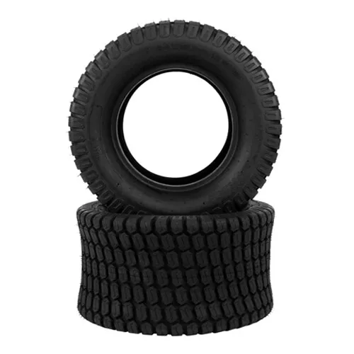 Set of 2 24x12.00-12 Lawn Mower Tractor Turf Tires 4 Ply 24x12-12 Tubeless